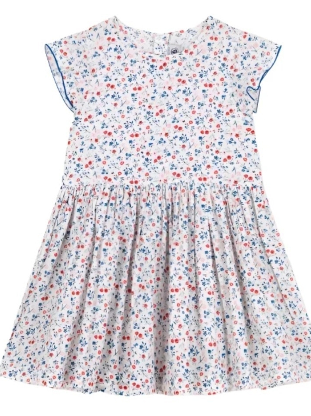 Petit Bateau Floral Dress - Size 6